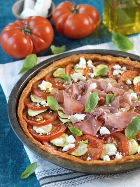 Tarte fine estivale Tarte fine estivale